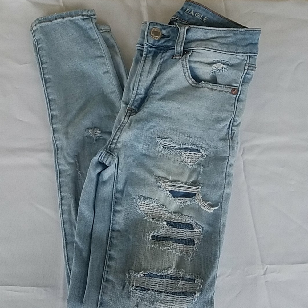 American Eagle size 2 regular high-rise jeggings